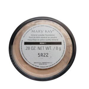 Mary Kay Mineral Powder Foundation BEIGE 1 New without Box DISCONTINUED